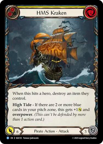 HMS Kraken [SEA135] [High Seas] Rainbow Foil