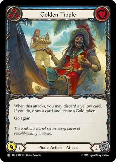 Golden Tipple (Blue) [SEA161] [High Seas] Rainbow Foil