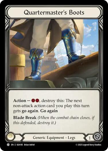 Quartermaster's Boots [SEA185] [High Seas]