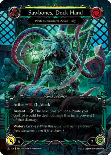 Sawbones, Dock Hand [SEA264] [High Seas] Cold Foil