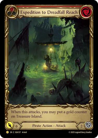 Expedition to Dreadfall Reach (Treasure) [SEA157] [High Seas] Cold Foil