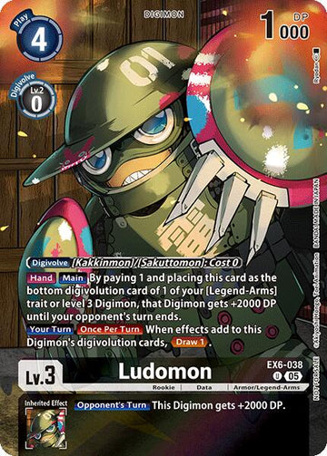 Ludomon (Versus Monsters Legend Pack 2025) [EX6-038] [Versus Monsters] Foil