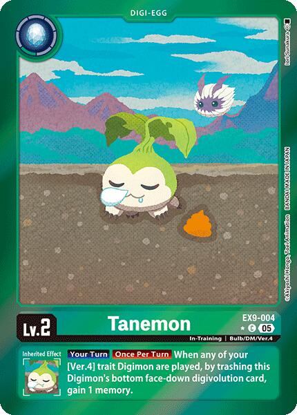 Tanemon (Limited Foil) [EX9-004] [Versus Monsters] Foil