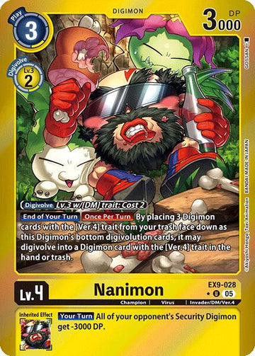 Nanimon (Limited Foil) [EX9-028] [Versus Monsters] Foil