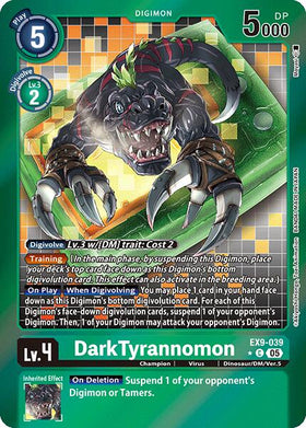 DarkTyrannomon (Limited Foil) [EX9-039 C] [Versus Monsters] Foil