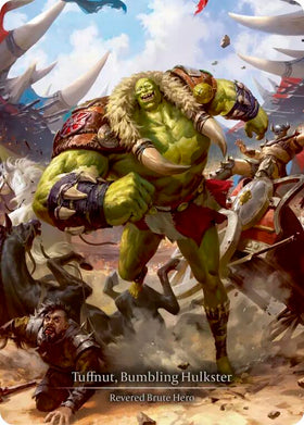 Tuffnut, Bumbling Hulkster (Marvel) [SUP001] [Super Slam] Cold Foil
