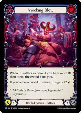 Mocking Blow (Blue) [SUP092] [Super Slam] Rainbow Foil