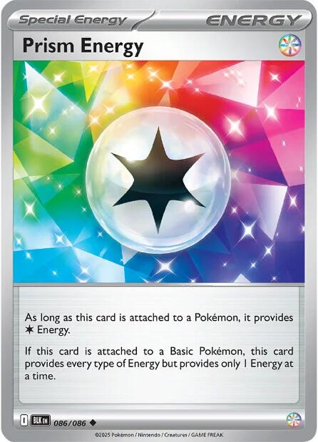 Prism Energy [086/086] [Black Bolt] Reverse Holofoil