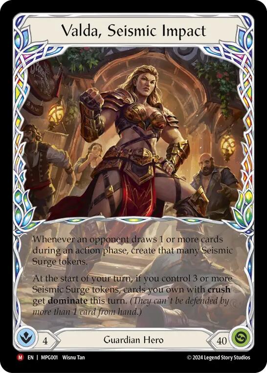Valda, Seismic Impact