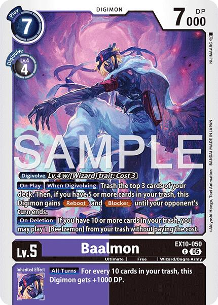 Baalmon [EX10-050 C] [Sinister Order]