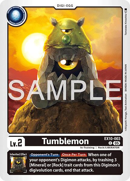 Tumblemon [EX10-003 C] [Sinister Order]