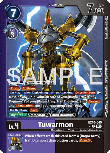 Tuwarmon (Limited Foil) [EX10-045] [Sinister Order] Foil