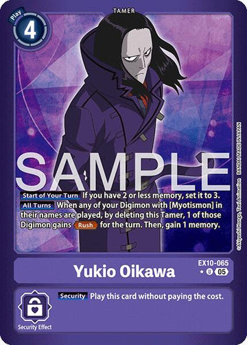 Yukio Oikawa (Limited Foil) [EX10-065] [Sinister Order] Foil