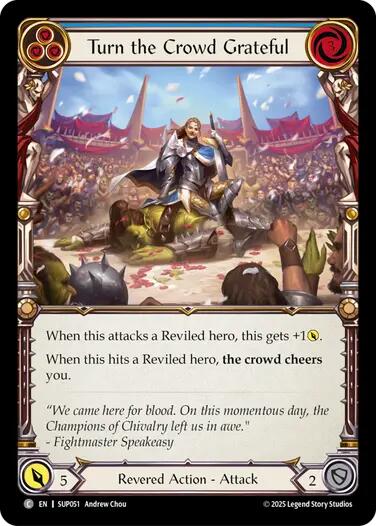 Turn the Crowd Grateful (Blue) [SUP051] [Super Slam]