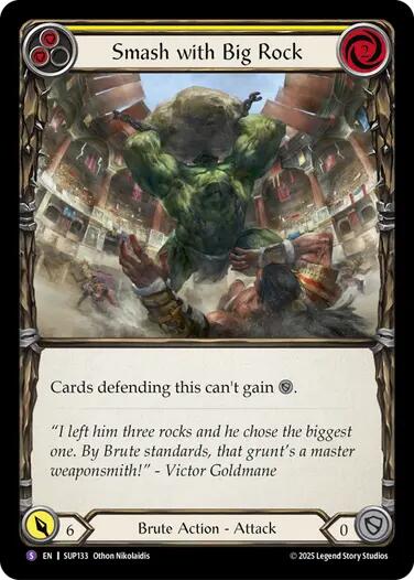 Smash with Big Rock [SUP133] [Super Slam]