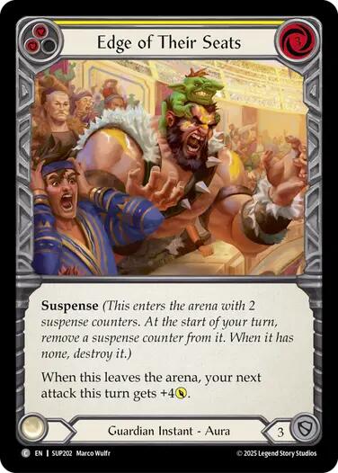 Edge of Their Seats (Yellow) [SUP202] [Super Slam]