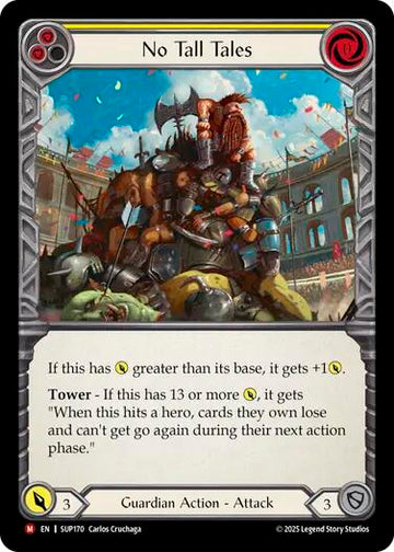 No Tall Tales [SUP170] [Super Slam] Rainbow Foil