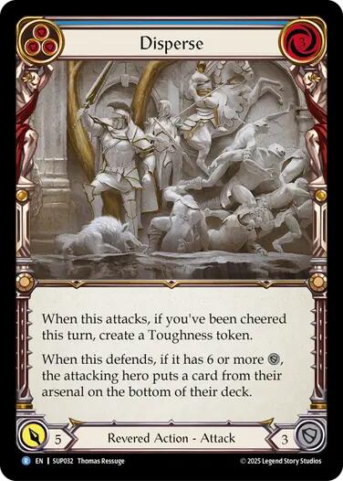 Disperse [SUP032] [Super Slam] Rainbow Foil