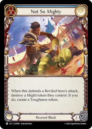 Not So Mighty [SUP062] [Super Slam] Rainbow Foil