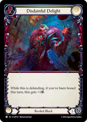 Disdainful Delight [SUP123] [Super Slam] Rainbow Foil