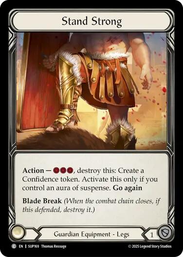 Stand Strong [SUP169] [Super Slam] Cold Foil