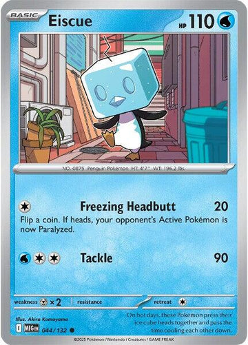 Eiscue [044/132] [Mega Evolution] Reverse Holofoil