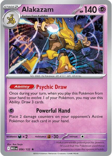Alakazam [056/132] [Mega Evolution] Reverse Holofoil