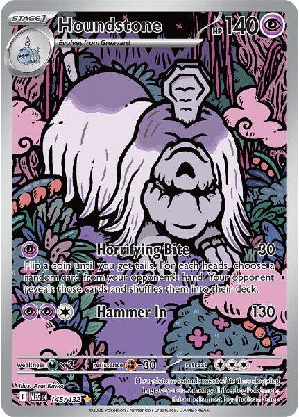 Houndstone [145/132] [Mega Evolution] Holofoil