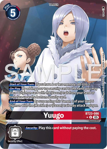 Yuugo (Alternate Art) [BT23-086] [Hackers' Slumber] Foil