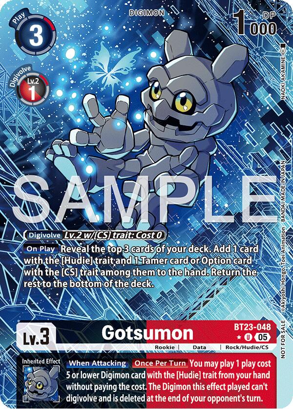 Gotsumon (Hacker's Slumber Box Promotion Pack) [BT23-048] [Hackers' Slumber] Foil