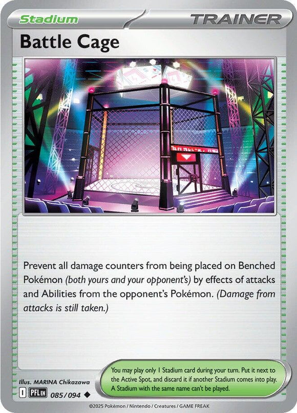 Battle Cage [085/094] [Phantasmal Flames] Reverse Holofoil