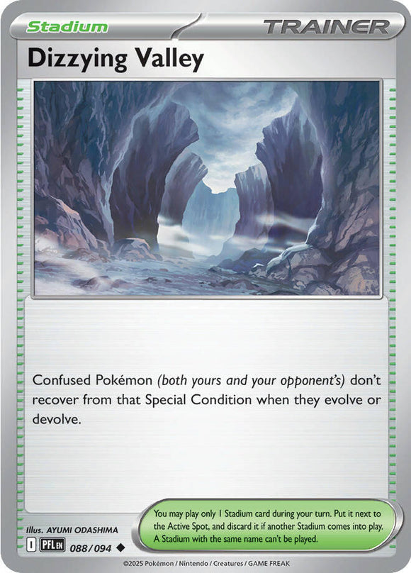 Dizzying Valley [088/094] [Phantasmal Flames] Reverse Holofoil