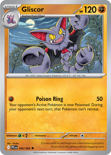 Gliscor [050/094] [Phantasmal Flames] Reverse Holofoil