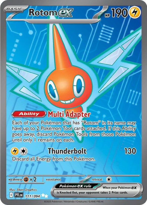 Rotom ex [111/094] [Phantasmal Flames] Holofoil