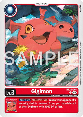 Gigimon [BT24-001 C] [Time Stranger]