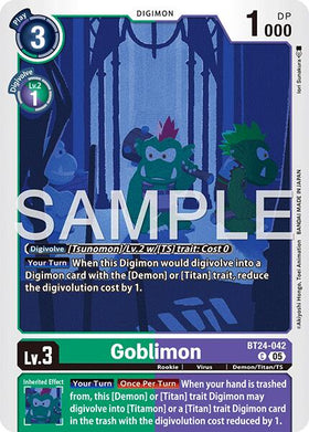 Goblimon [BT24-042 C] [Time Stranger]
