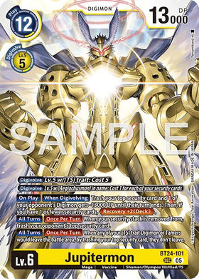 Jupitermon [BT24-101 SEC] [Time Stranger] Foil