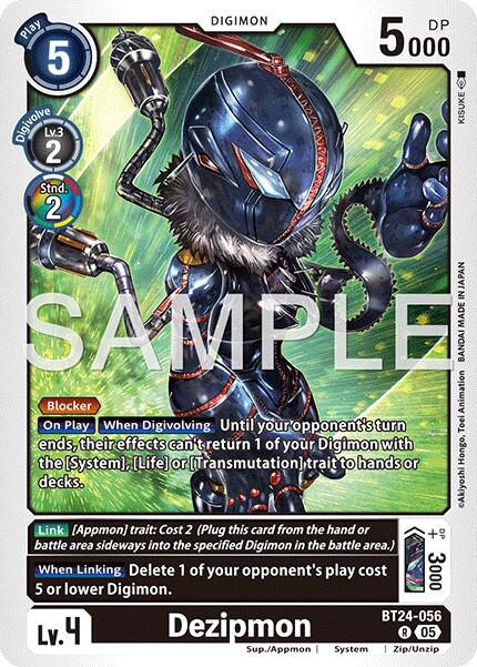 Dezipmon [BT24-056 R] [Time Stranger] Foil