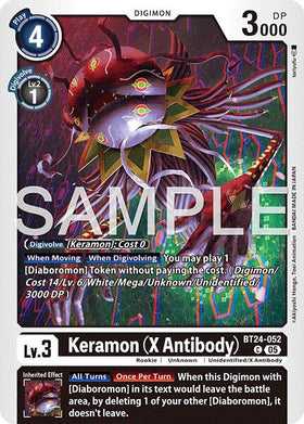 Keramon (X Antibody) [BT24-052 C] [Time Stranger]