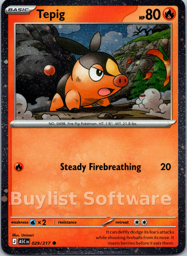 Tepig (Cosmos Holo)