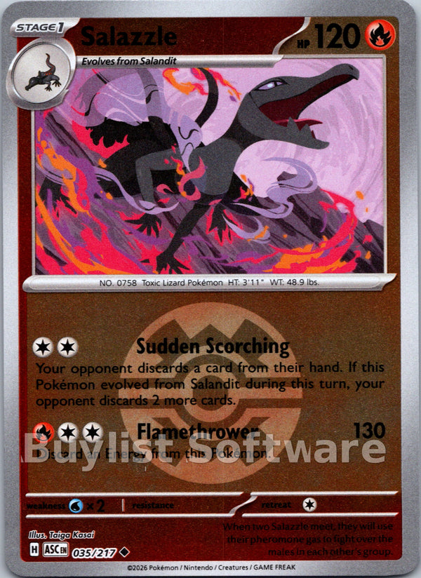 Salazzle (Quick Ball)