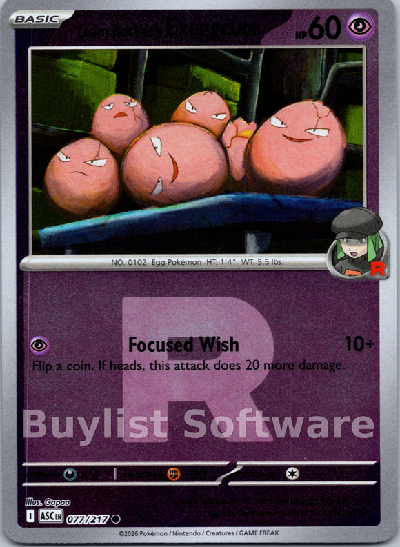 Team Rocket's Exeggcute (Team Rocket)