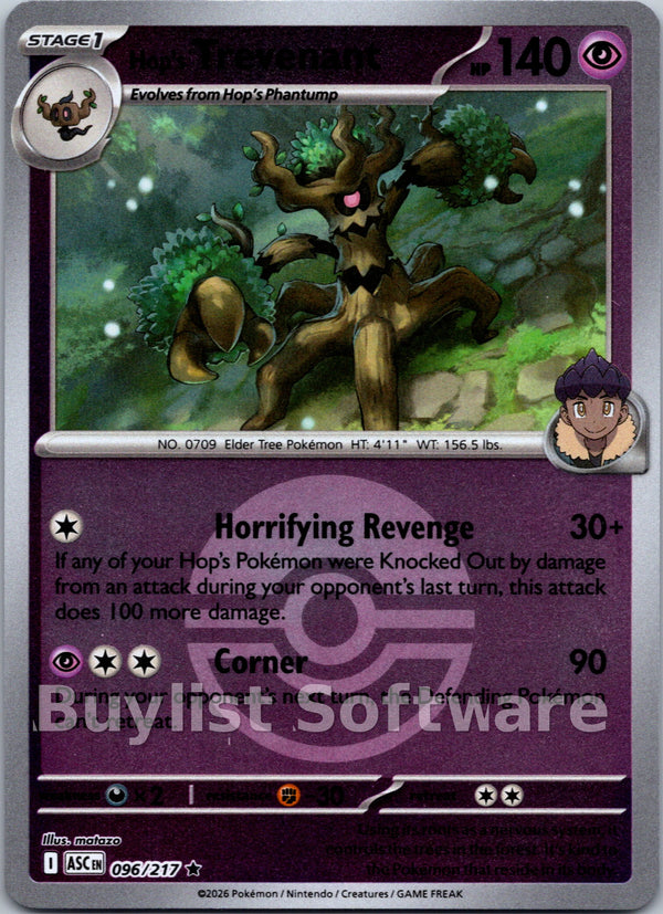Hop's Trevenant (Poke Ball)