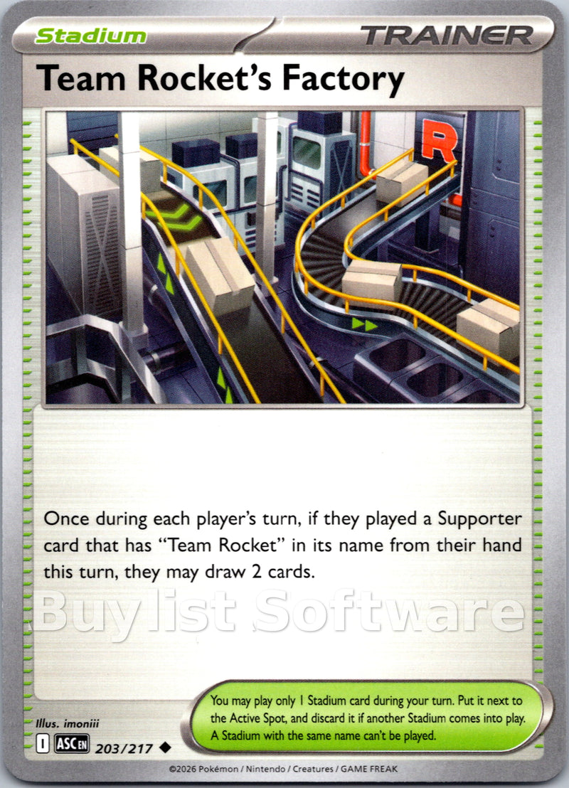 Team Rocket's Factory