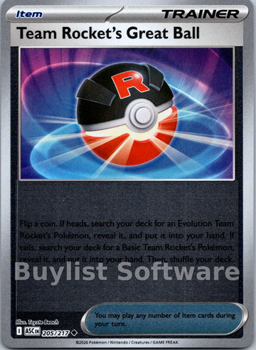 Team Rocket's Great Ball