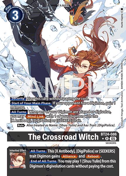 The Crossroad Witch (Alternate Art) [BT24-086 R] [Time Stranger] Foil