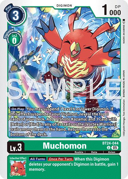 Muchomon [BT24-044 U] [Time Stranger]