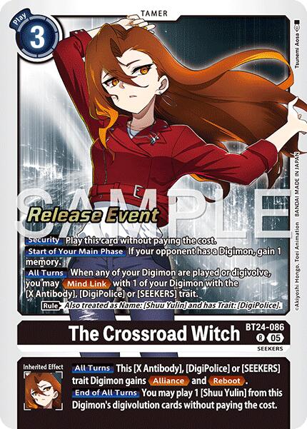 The Crossroad Witch [BT24-086 R] [Time Stranger Release Events Cards]