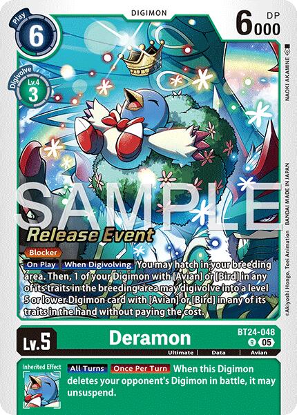 Deramon [BT24-048 R] [Time Stranger Release Events Cards]