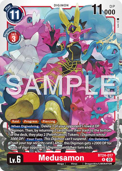 Medusamon [BT24-017 R] [Time Stranger] Foil